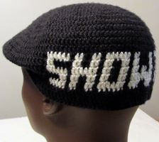 Custom Crocheted Hat Designed & Handmade by Delores Chamblin For Old School Music Group Showtime