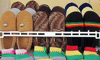 Assorted Crochet Shoes and Slippers for All Ages by Delores Chamblin